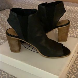 Steve Madden Black Booties